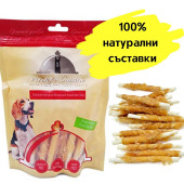Органични лакомства за кучета Archy''s Cuisine - солети от биволска кожа, обвити в пилешко месо 100гр.